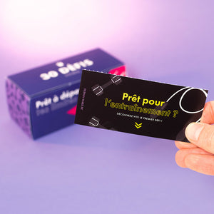 Boite 30 Défis Fitness