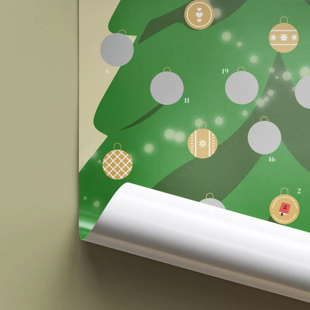 Calendrier de l'Avent à Gratter en Solo