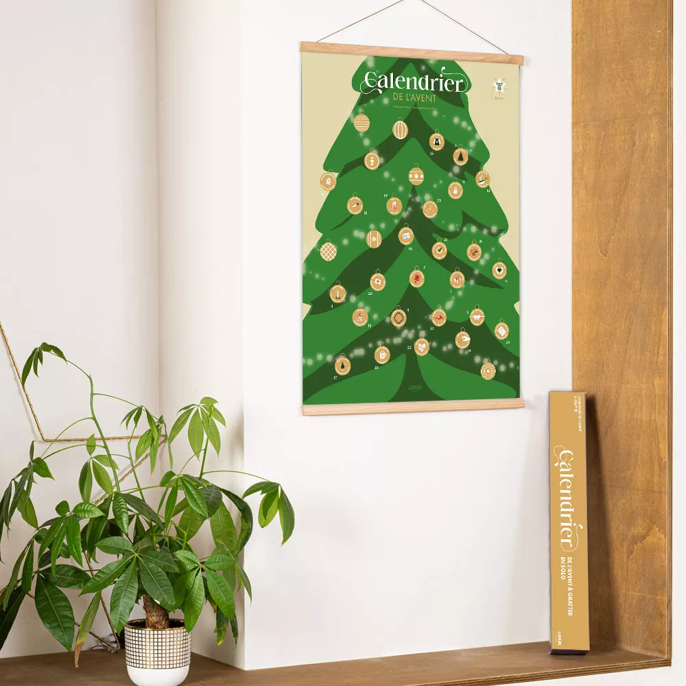 Calendrier de l'Avent à Gratter en Solo