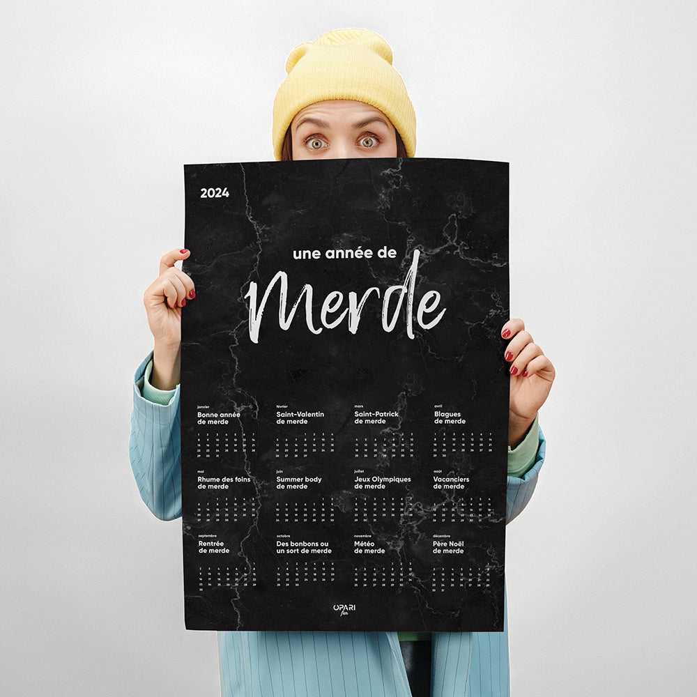 Calendrier de Merde 2024 (FR)