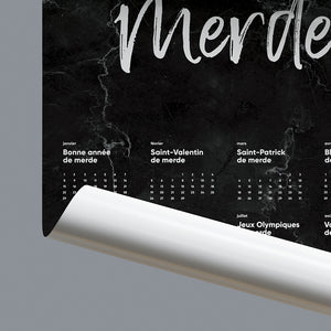Calendrier de Merde 2025