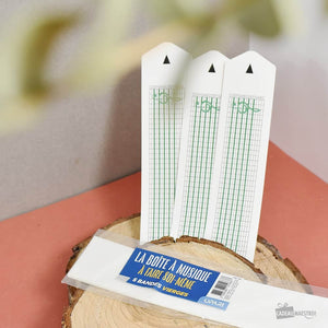 Papierstreifen für Spieluhren zum Selbermachen (x5)