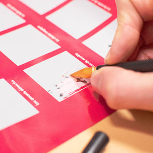 Pack 100 Choses à Faire dans sa Vie – Poster à Gratter + Cadre + Stylo