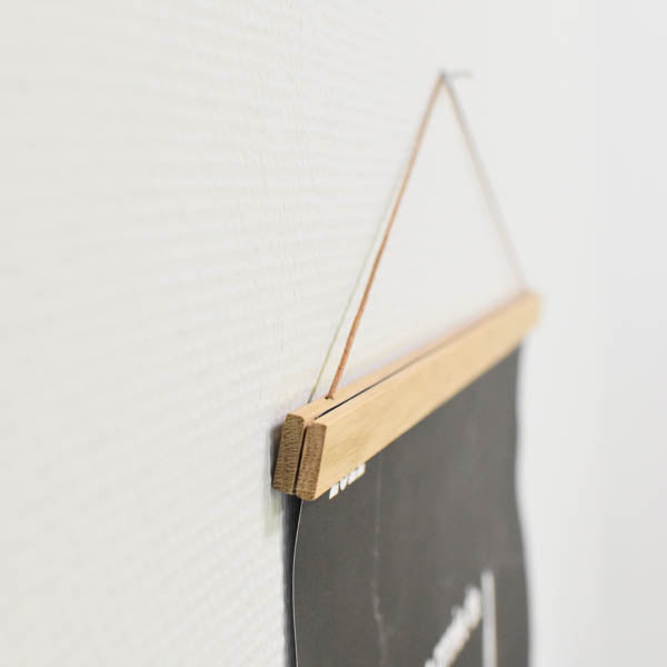 Cadre Magnétique Suspendu pour Posters à Gratter 51cm