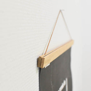 Cadre Magnétique Suspendu pour Posters à Gratter 51cm