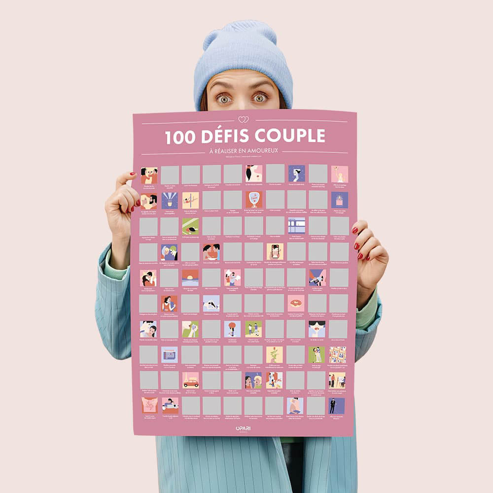Idée Date Couple Poster à Gratter Couple - 52 Activités à Faire Idée Date Couple Poster à Gratter Couple - 52 Activités à Faire