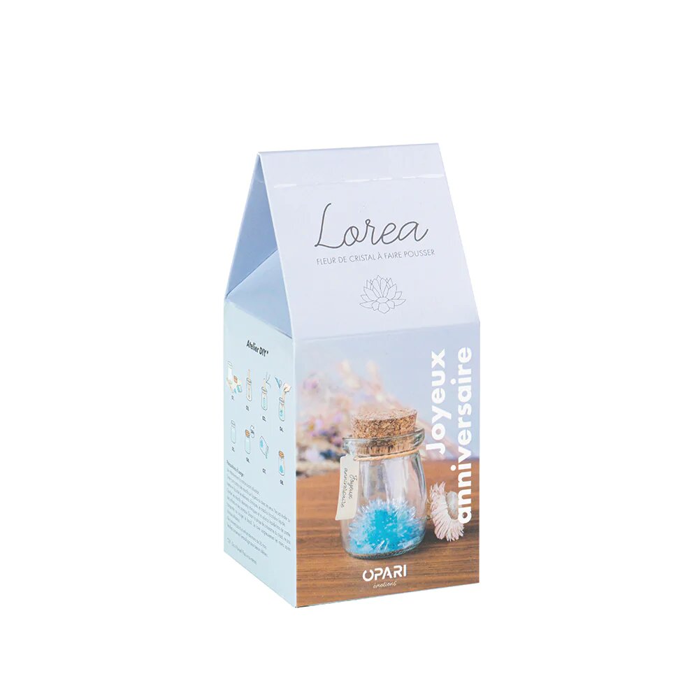 Fleur de Cristal Joyeux Anniversaire - Lorea