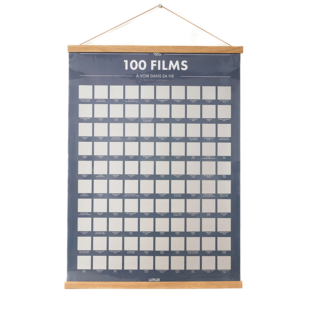 Poster 100 films à voir avant de mourir - Super Insolite